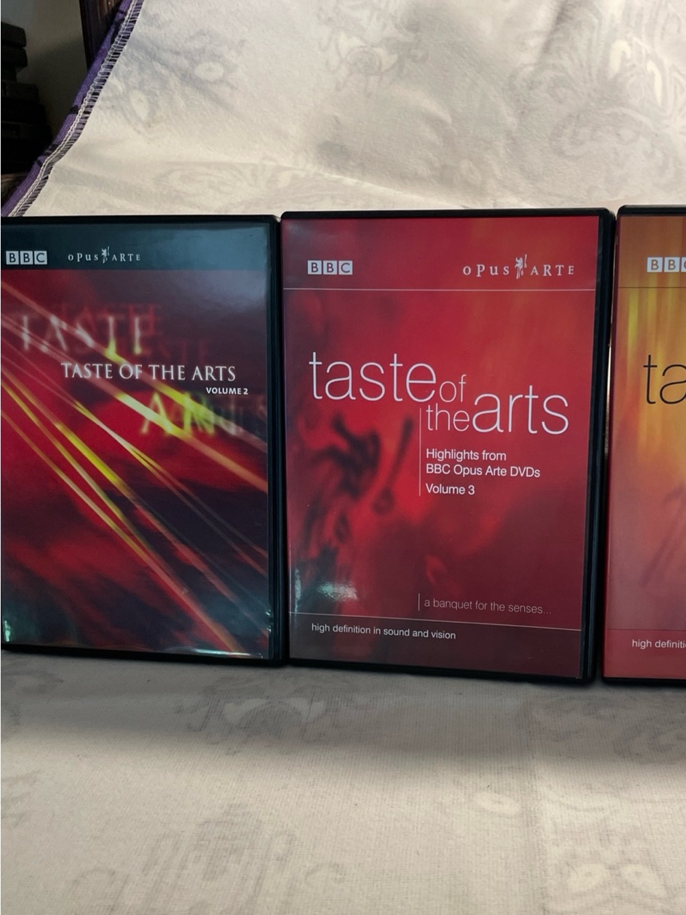 Taste of the Arts Volumes 2, 3 And 4 - DVD - Highlights From BBC Opus Arte